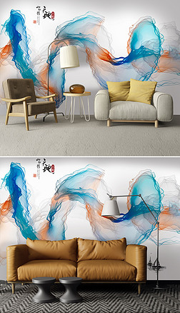 现代玄关壁画效果图-现代玄关壁画图片大全下载-我图网