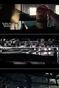 pr模板时尚节奏毛刺风格运动快速快闪效果素材