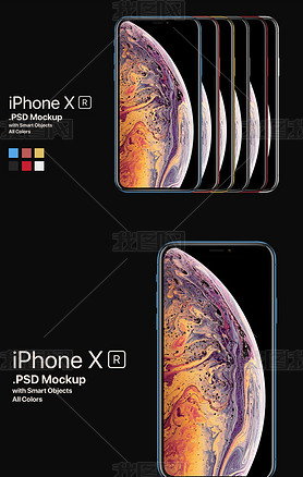 iPhoneXRɫģͼ