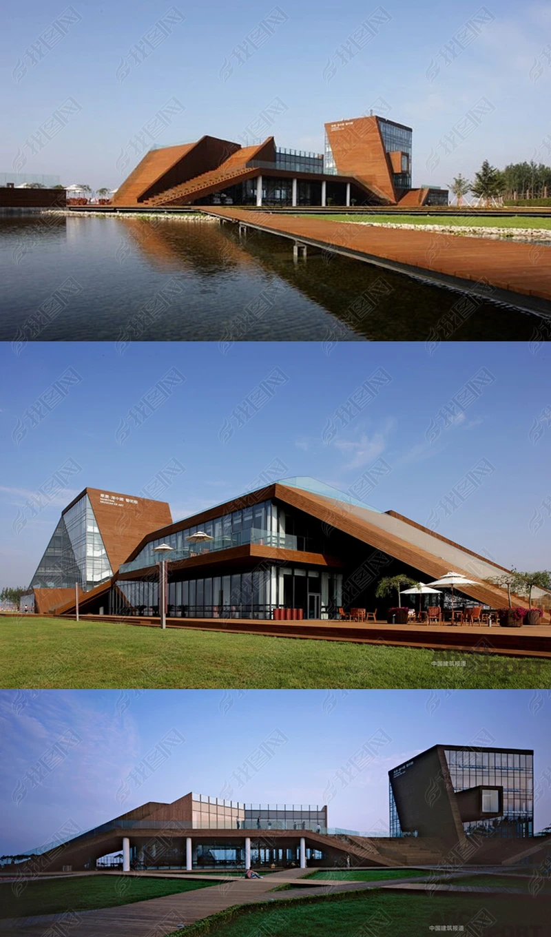 文化大连海中国美术馆都市实践建筑su