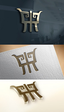 鼎图形诚信商业合作公司logo设计