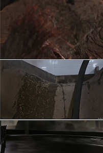 实拍古法压榨芝麻香油手工制作视频素材图片设