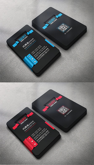 原创创意3d立体商务名片高档个人名片设计模板版权可商用