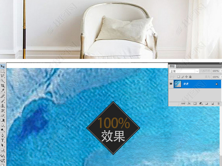 北欧简约唯美风景浪花贝壳沙滩大海现代艺术装