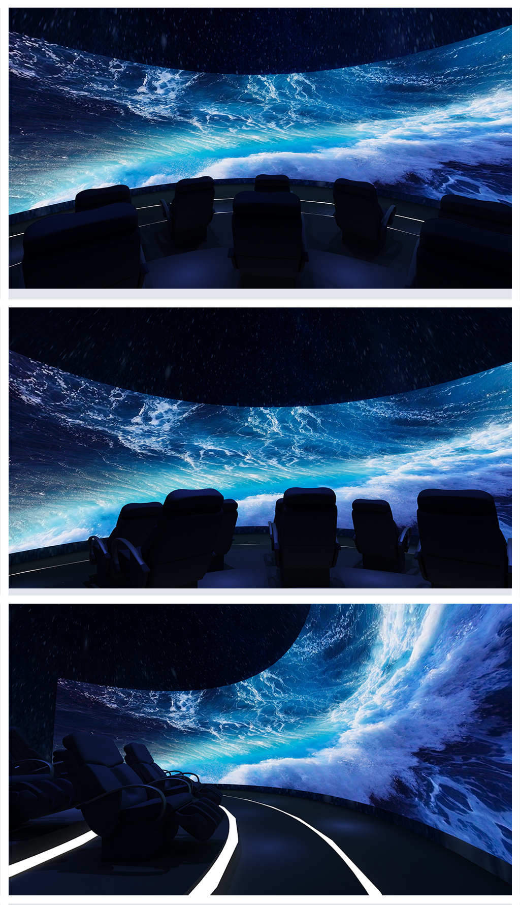 原创展厅3d影院3d模型源文件-版权可商用