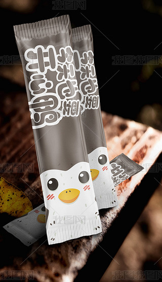 一次性筷子套外卖餐具快餐包装设计展开图3