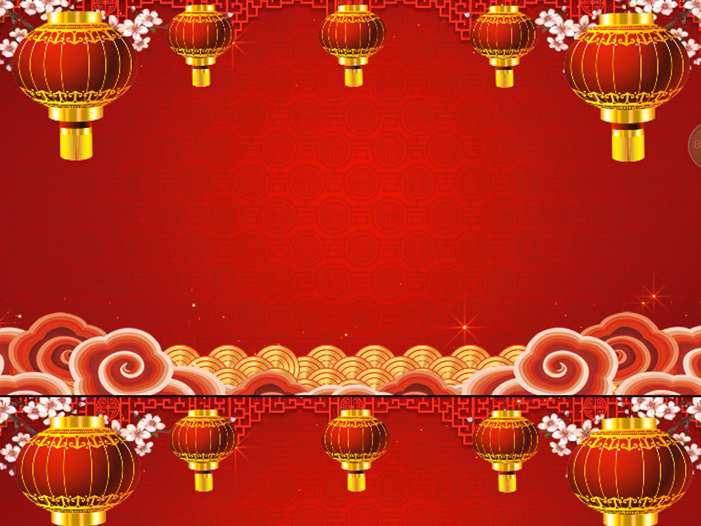 喜庆新年背景模板素材_高清MP4格式下载(视频