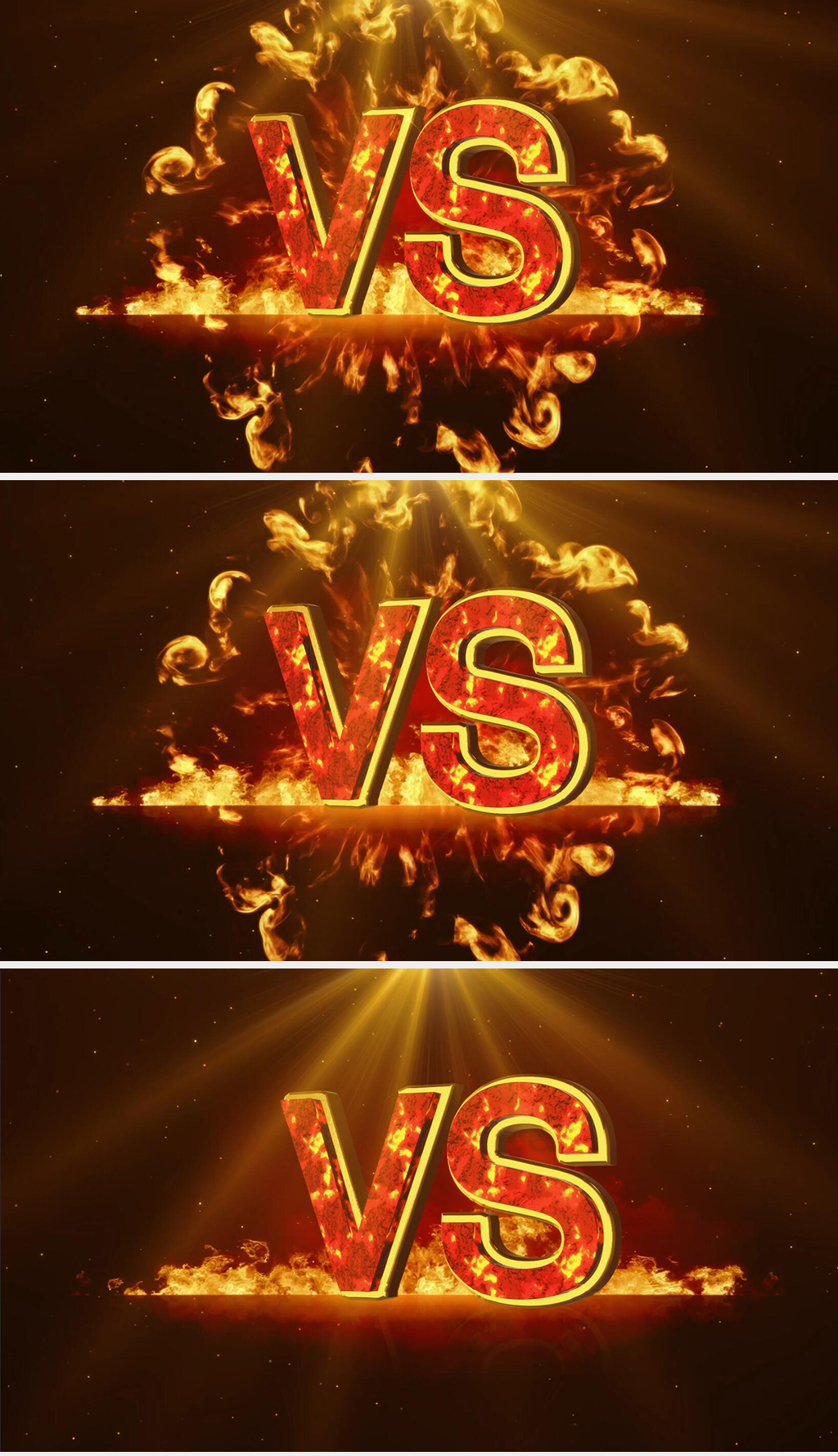 震撼火焰pk对决vs比赛竞赛视频