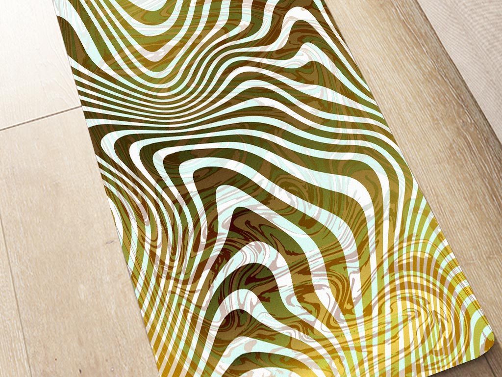 现代客厅地毯线条抽象瑜伽垫厨房长条床边地毯