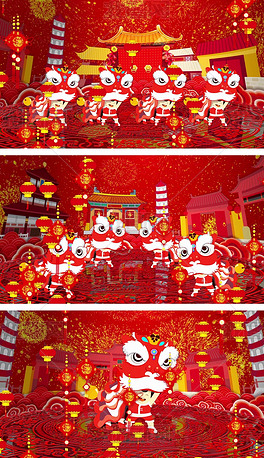 张灯结彩舞蹈视频素材_张灯结彩舞蹈视频模板