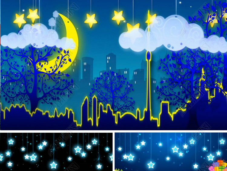 儿童情景剧骄傲的孔雀表演背景视频儿童舞蹈背