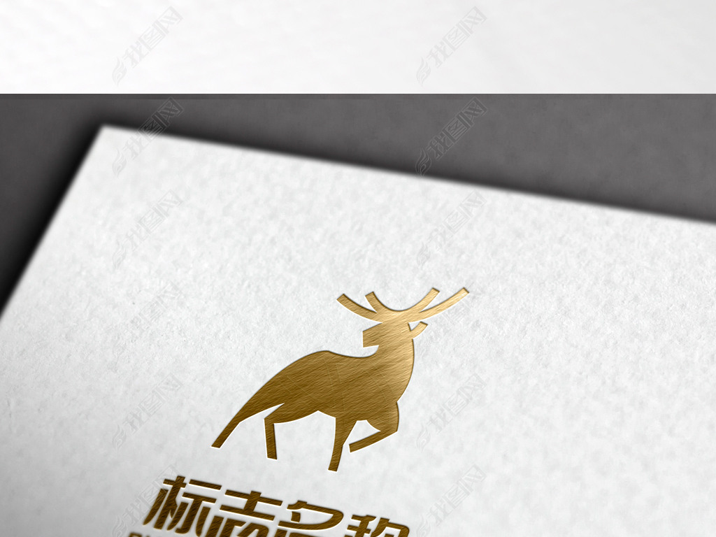 原创服装logo主题餐厅logo北欧风格鹿logo版权可商用