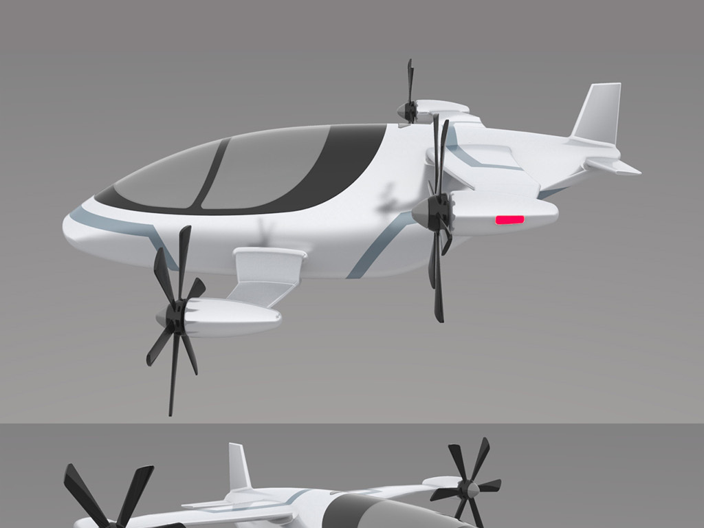 模型库 单体模型 交通工具 > 创意飞行器3d模型 素材图片参数: 是否可