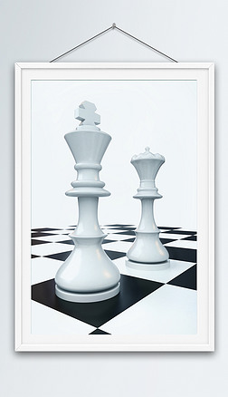 创意黑白国际象棋