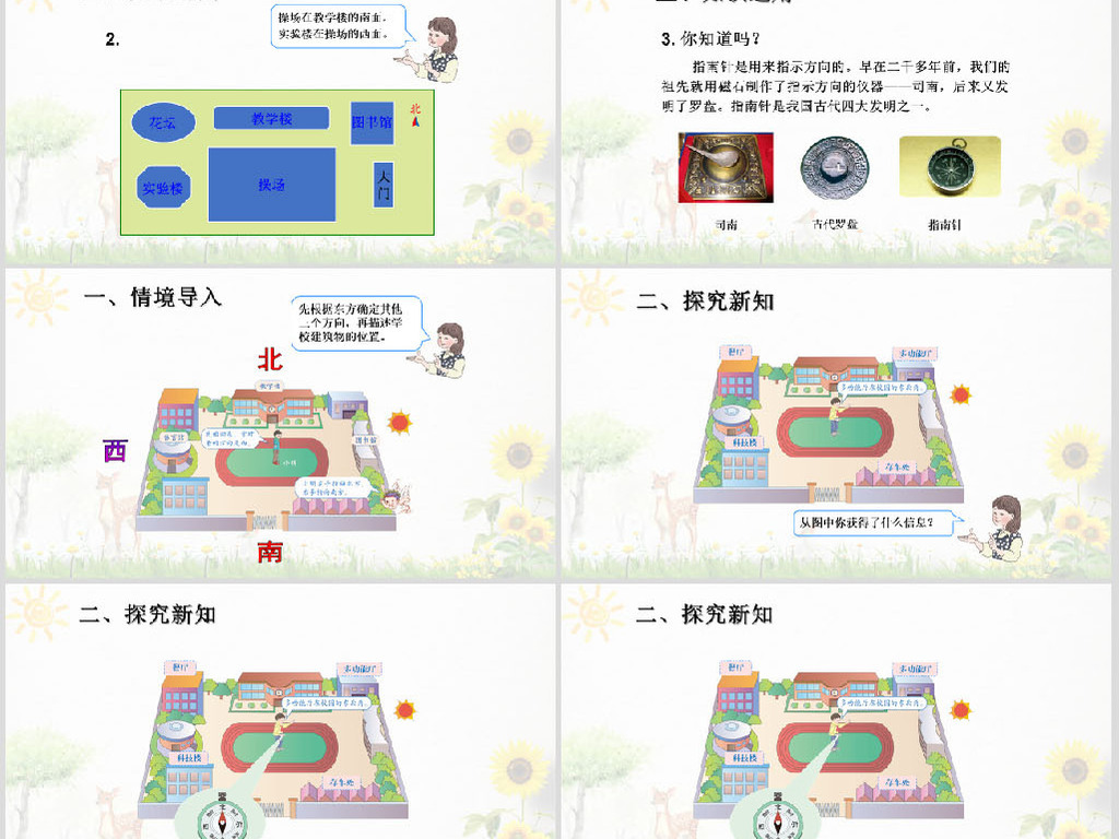 三年级数学PPT课件位置与方向PPT课件