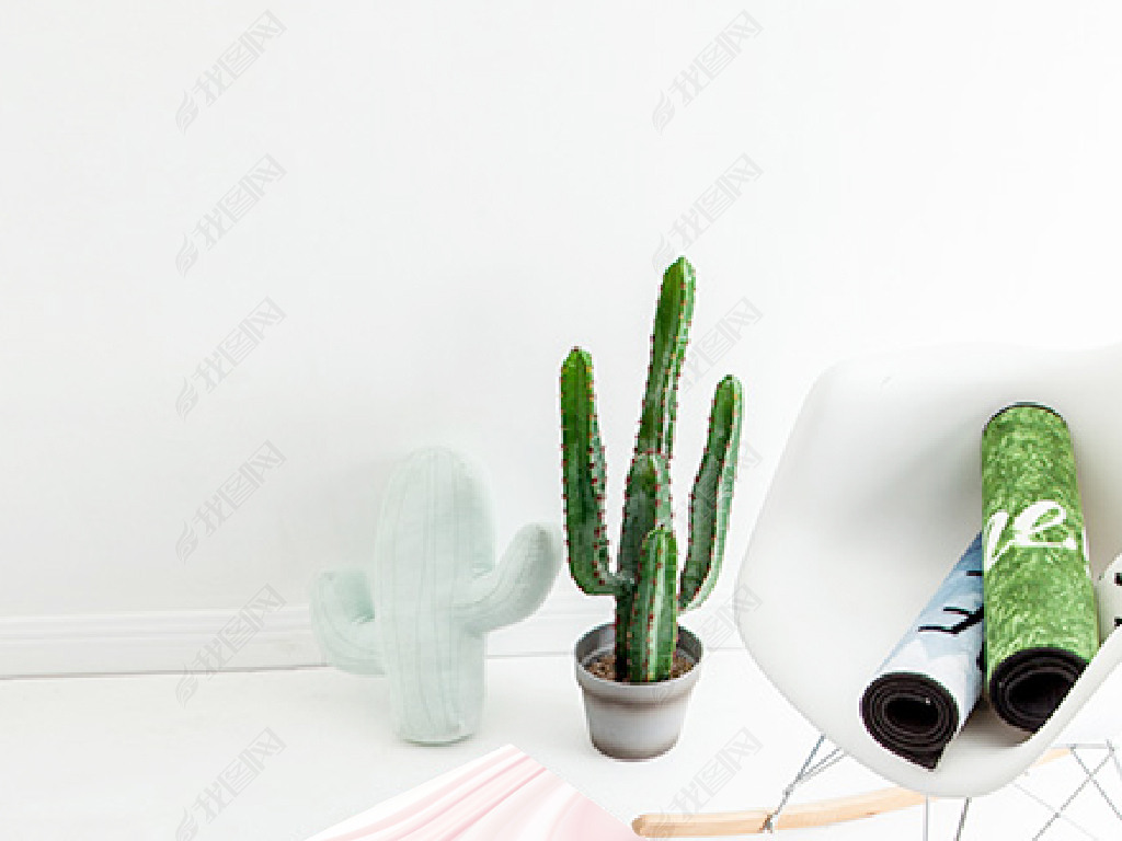 北欧现代简约粉色大理石英文几何地垫门垫