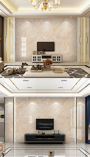 金线米黄大理石纹背景墙