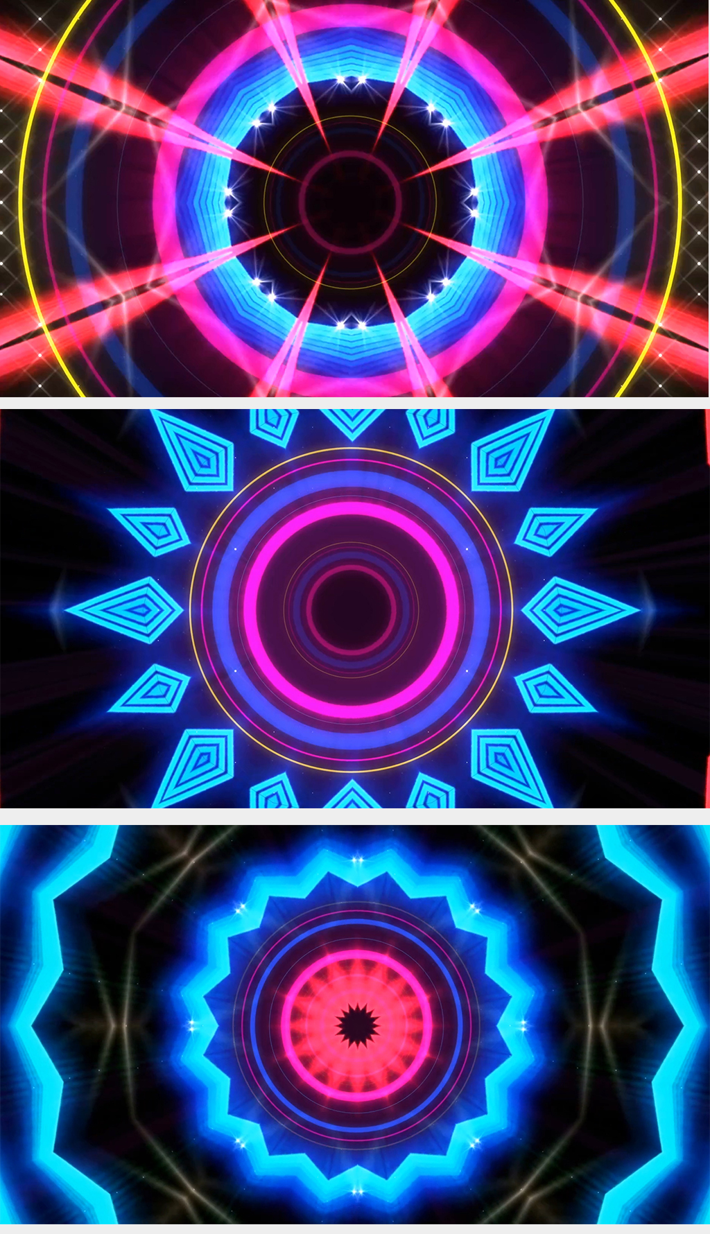 偶像练习生eiei演出舞台背景led视频