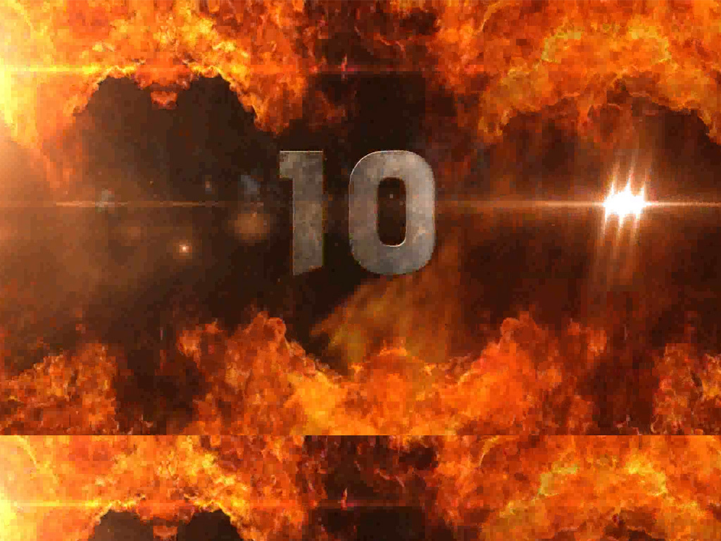 火焰倒计时十秒图片设计素材_高清MP4模板下
