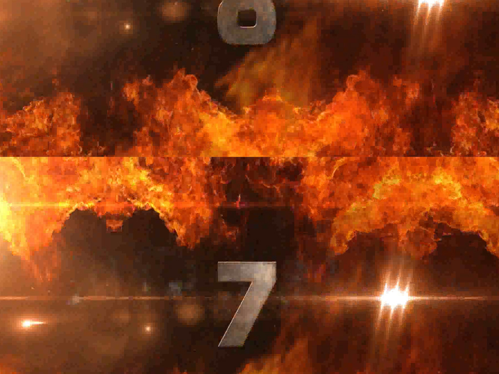 火焰倒计时十秒图片设计素材_高清MP4模板下