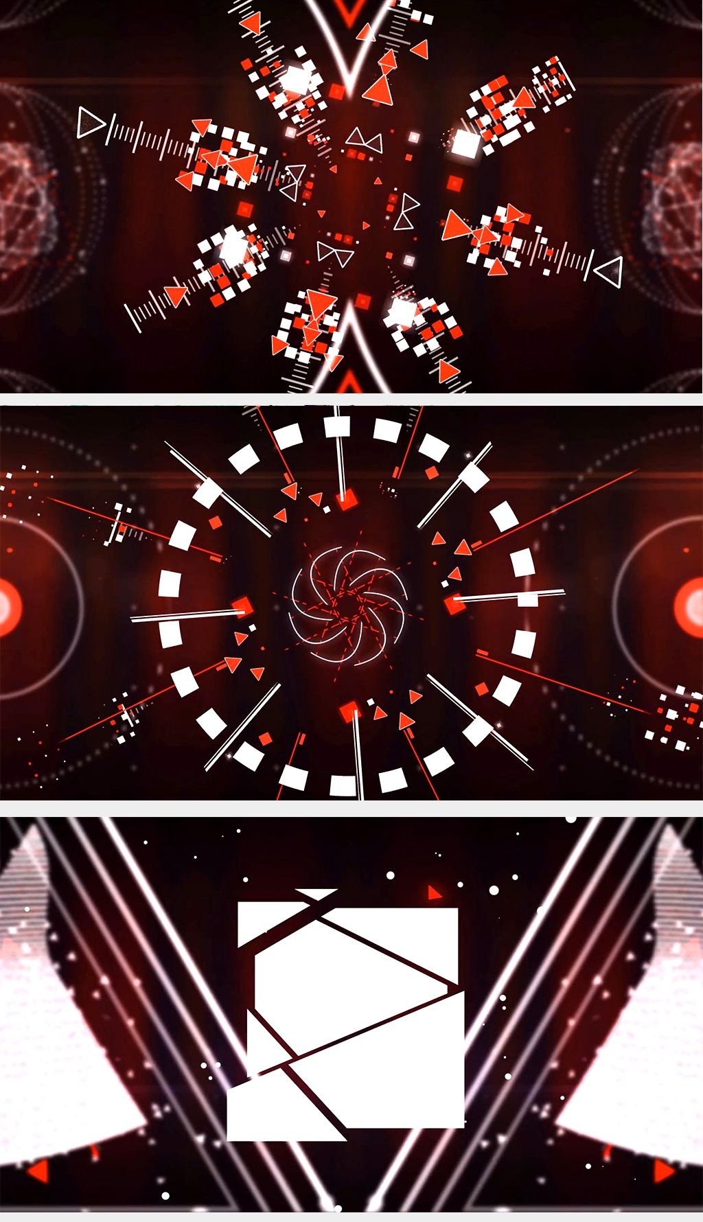 歌曲solo舞台背景年会动感舞蹈背景