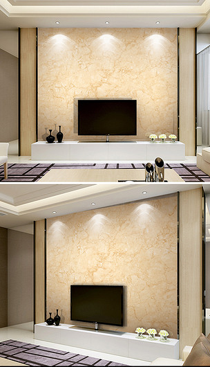 现代创意米色大气大理石背景墙