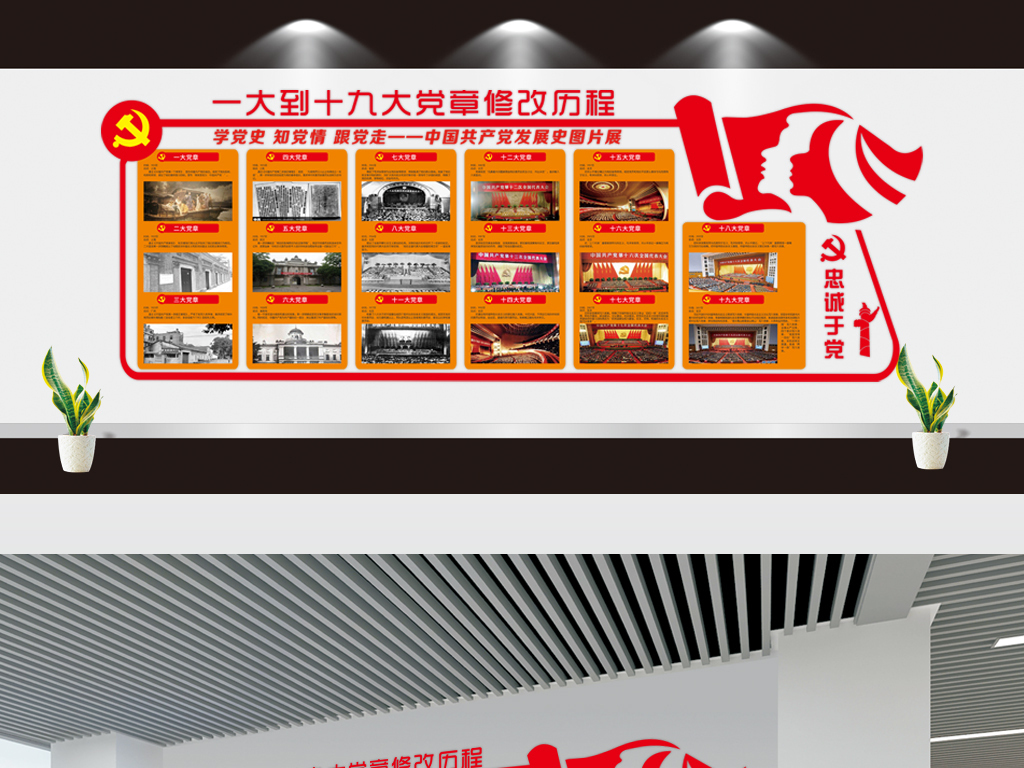 2019年一大到十九大党的章修改历程