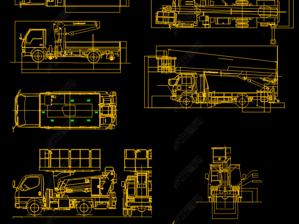 重汽机械CAD图纸之三