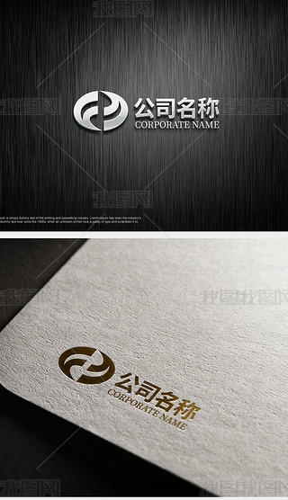 f字母简约大气创意原创标志logo设计