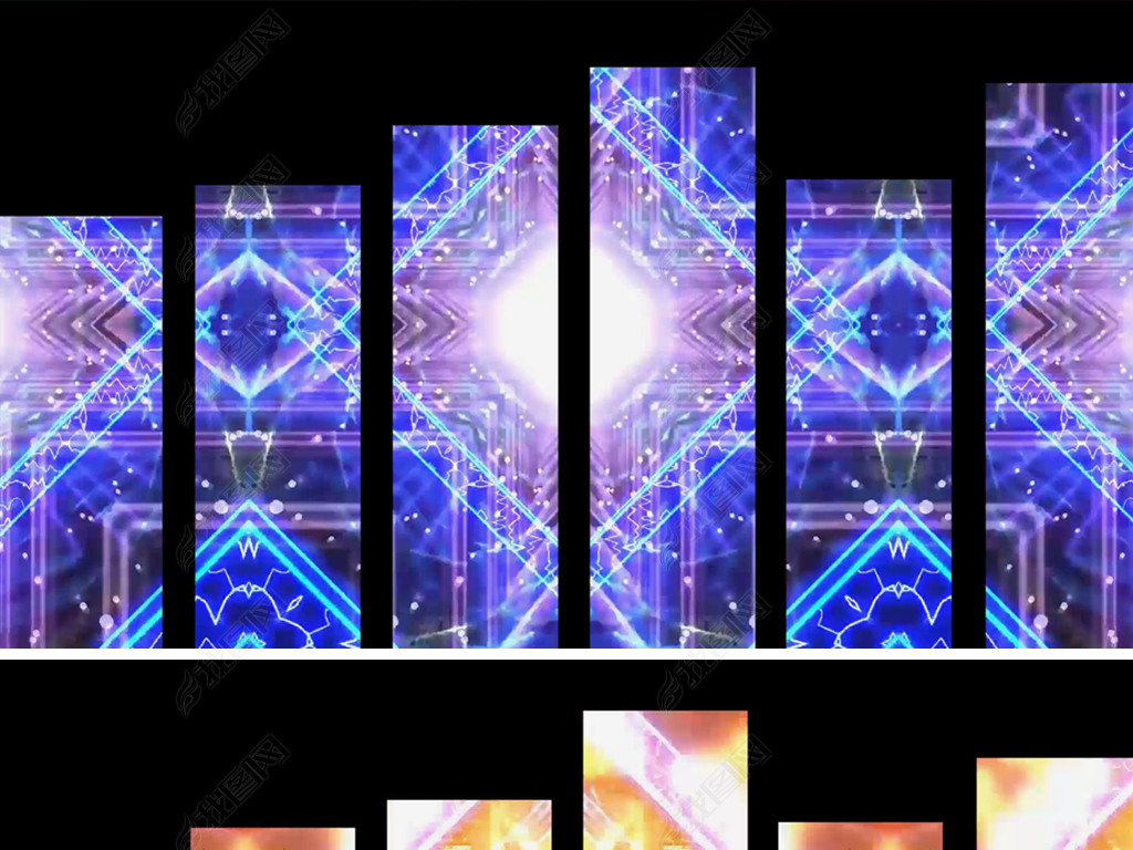 好运来歌曲背景视频动感舞台背景led大屏幕视频