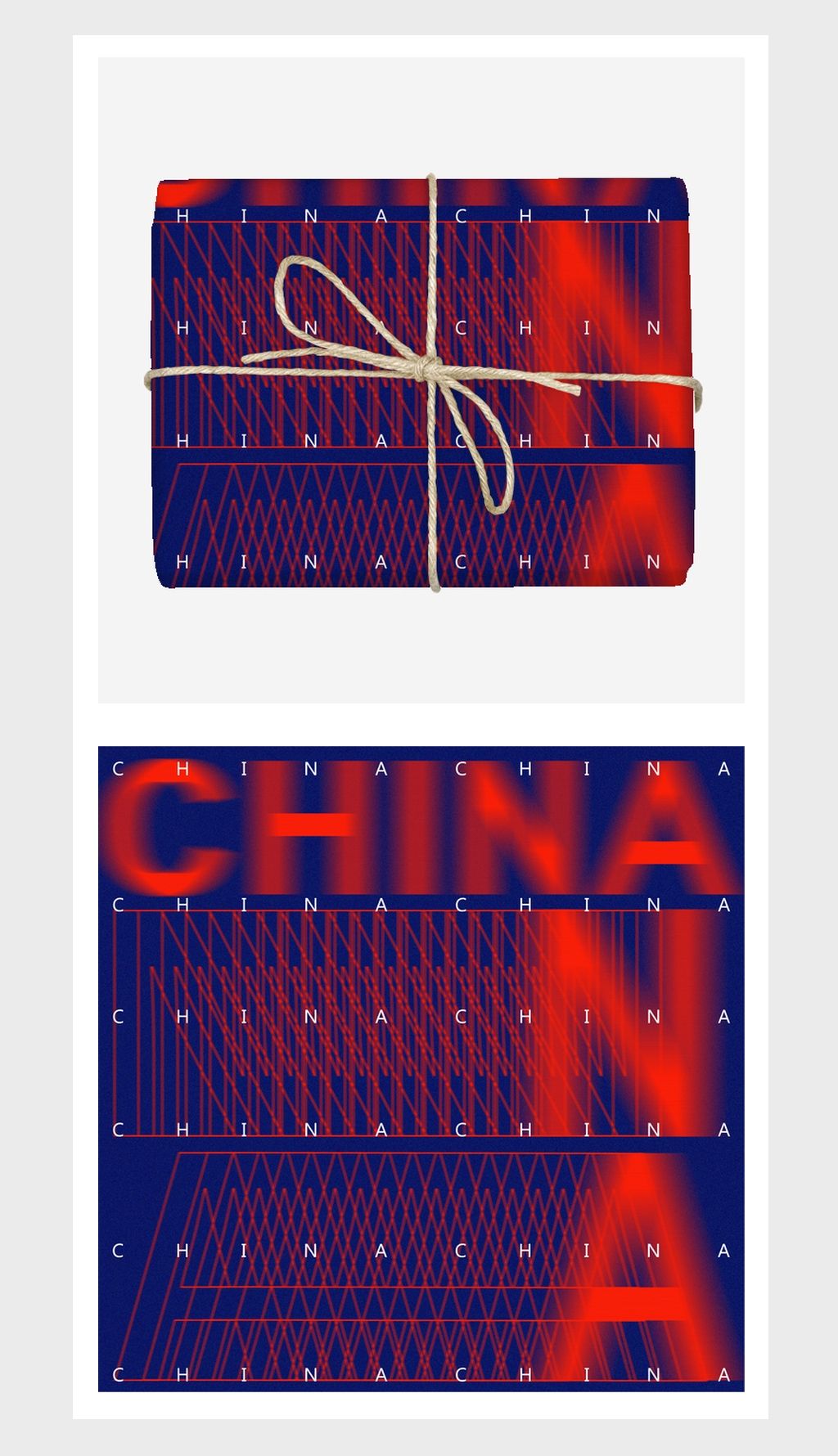 原创china英文字母设计版权可商用