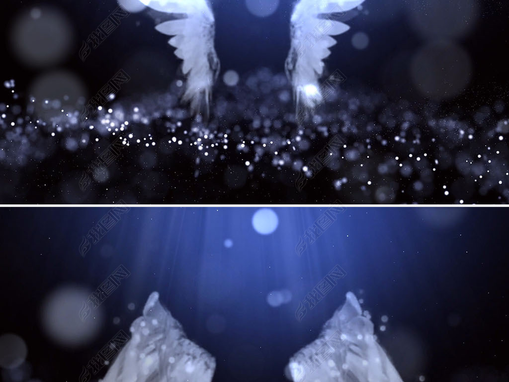 隐形的翅膀LED背景视频