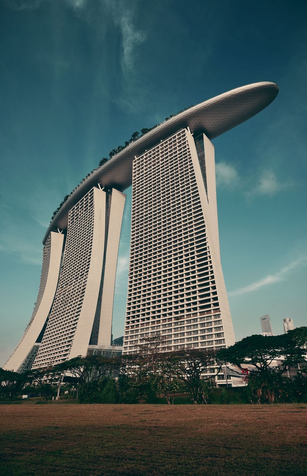 新加坡滨海湾金沙酒店外观图