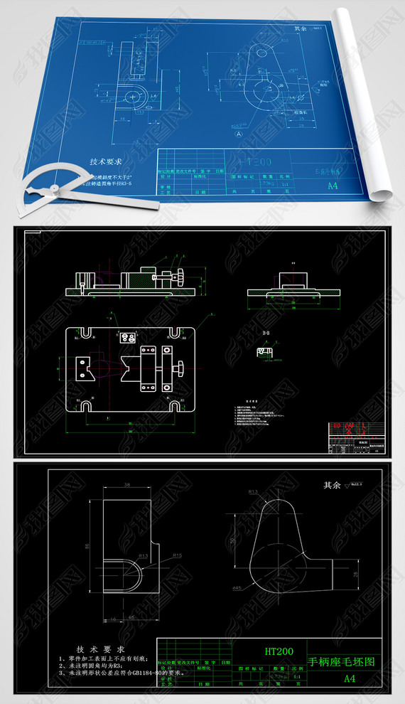 CADֱ831015ӹռϳ45mm͹̨ϳо