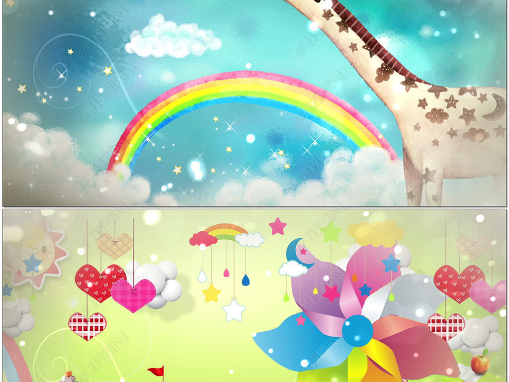 石头剪刀布少儿卡通儿歌儿童节舞蹈背景视频