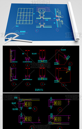 CAD߲Ļǽ²ڵͼ