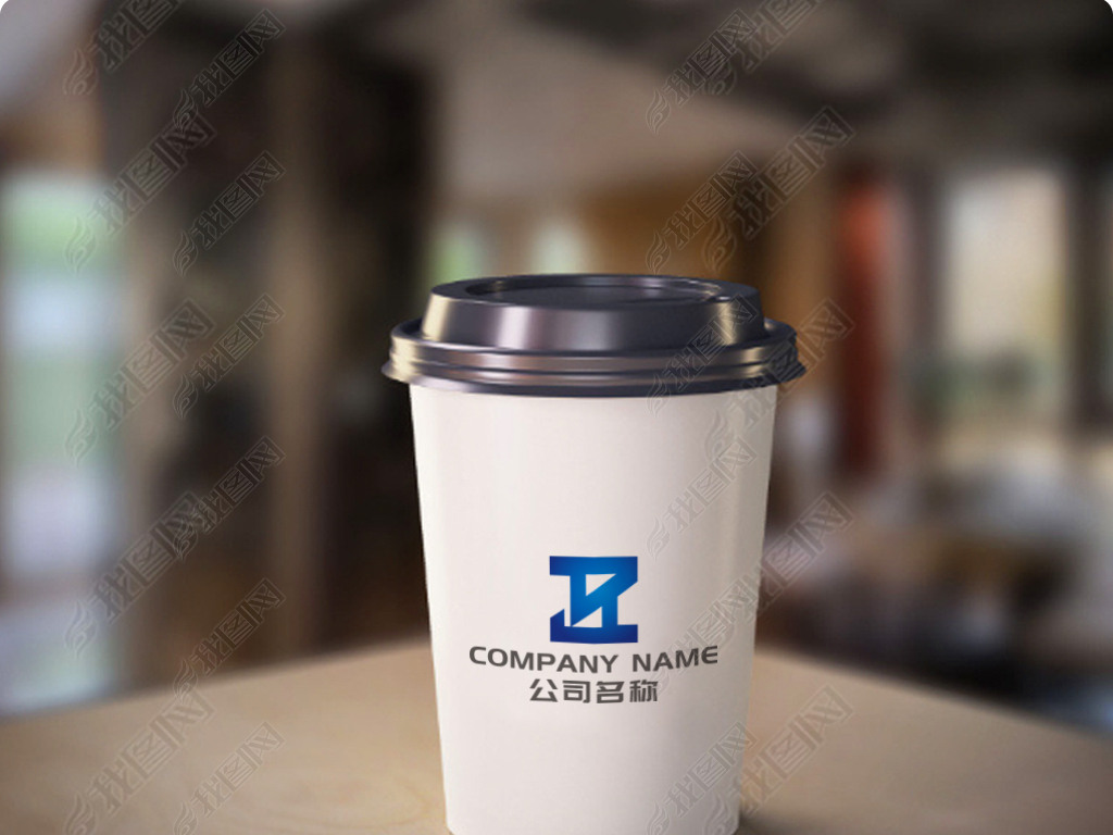 z字母zk字母zh字母蓝色创意logo