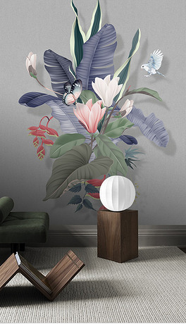 花草壁画下载排行榜