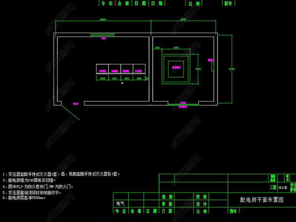 400KVA׼緿CADͼ