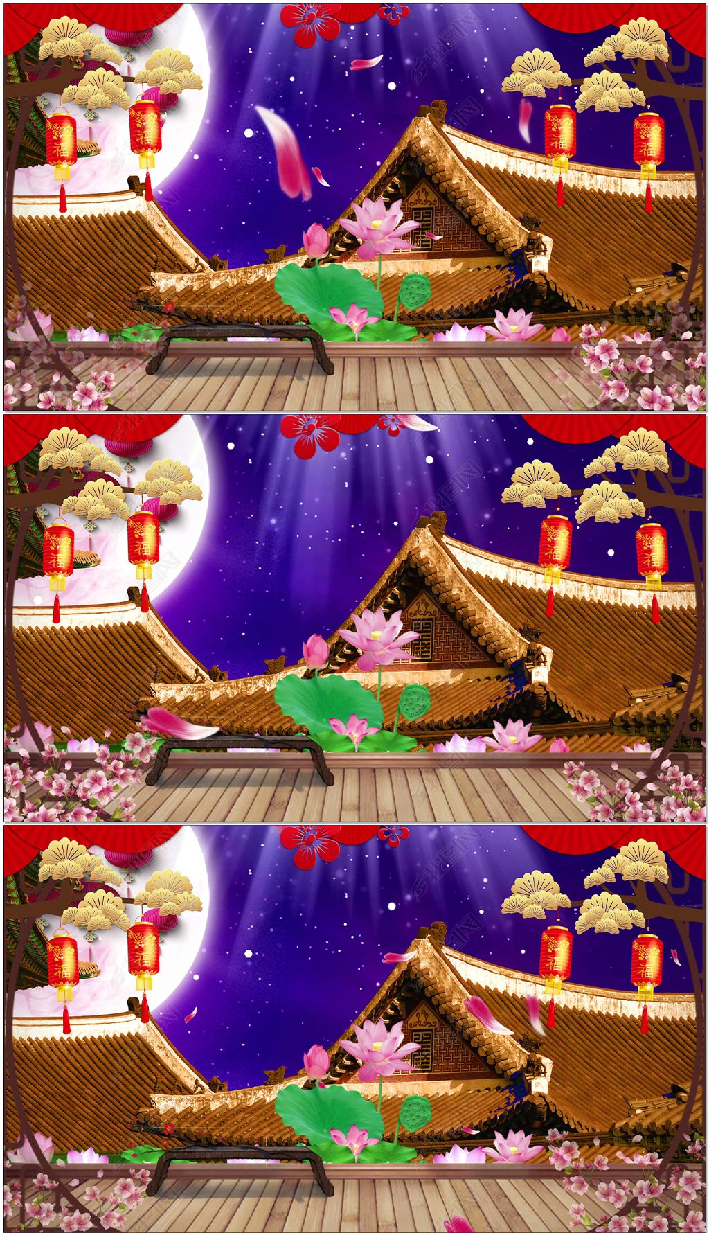 丽人行古装舞蹈背景下载-编号23111374-led视频素材-我图网