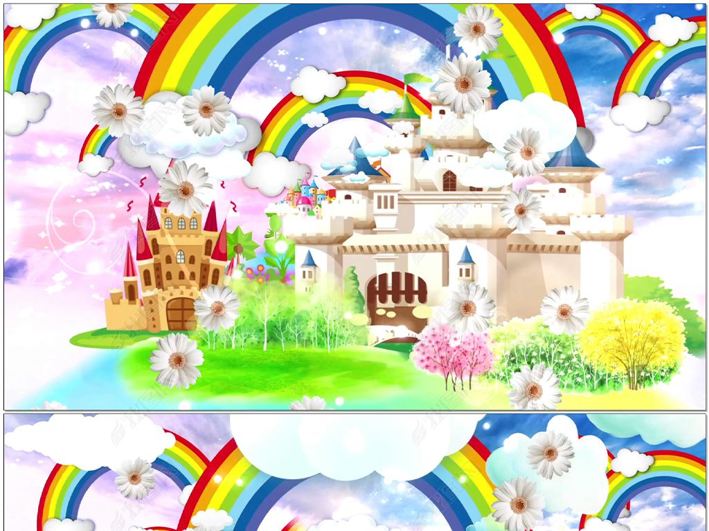 祖国的花朵儿童节舞蹈LED视频