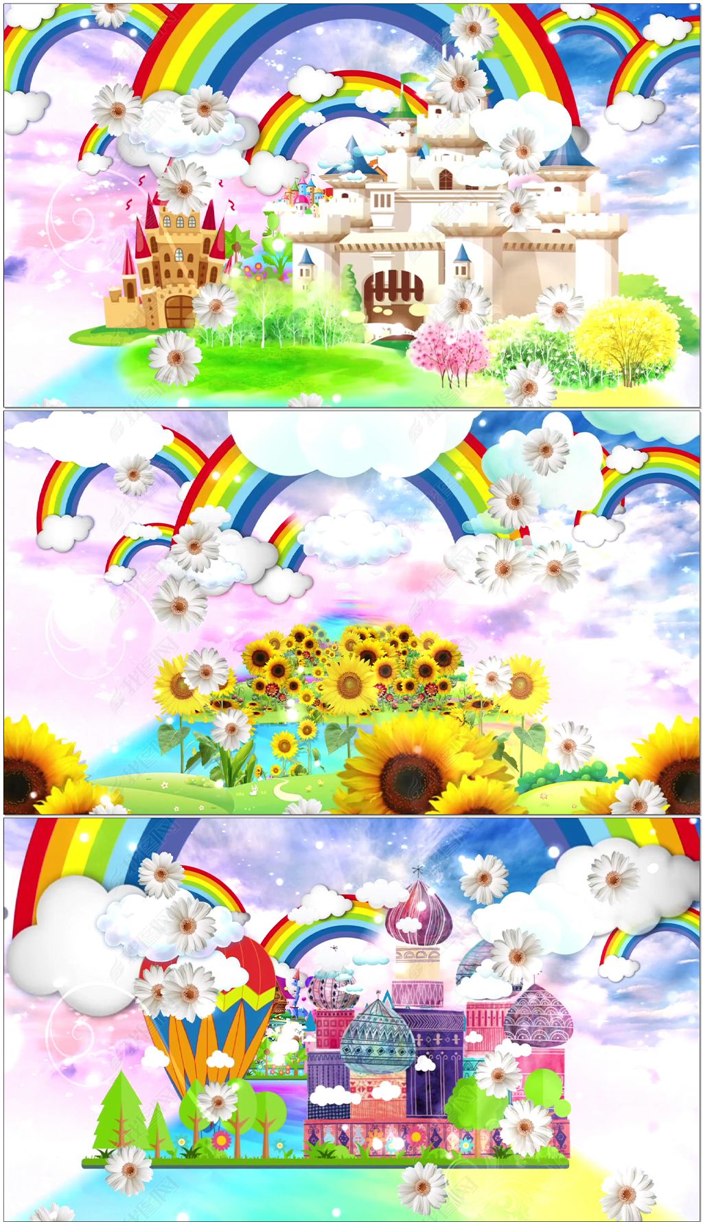 祖国的花朵儿童节舞蹈LED视频