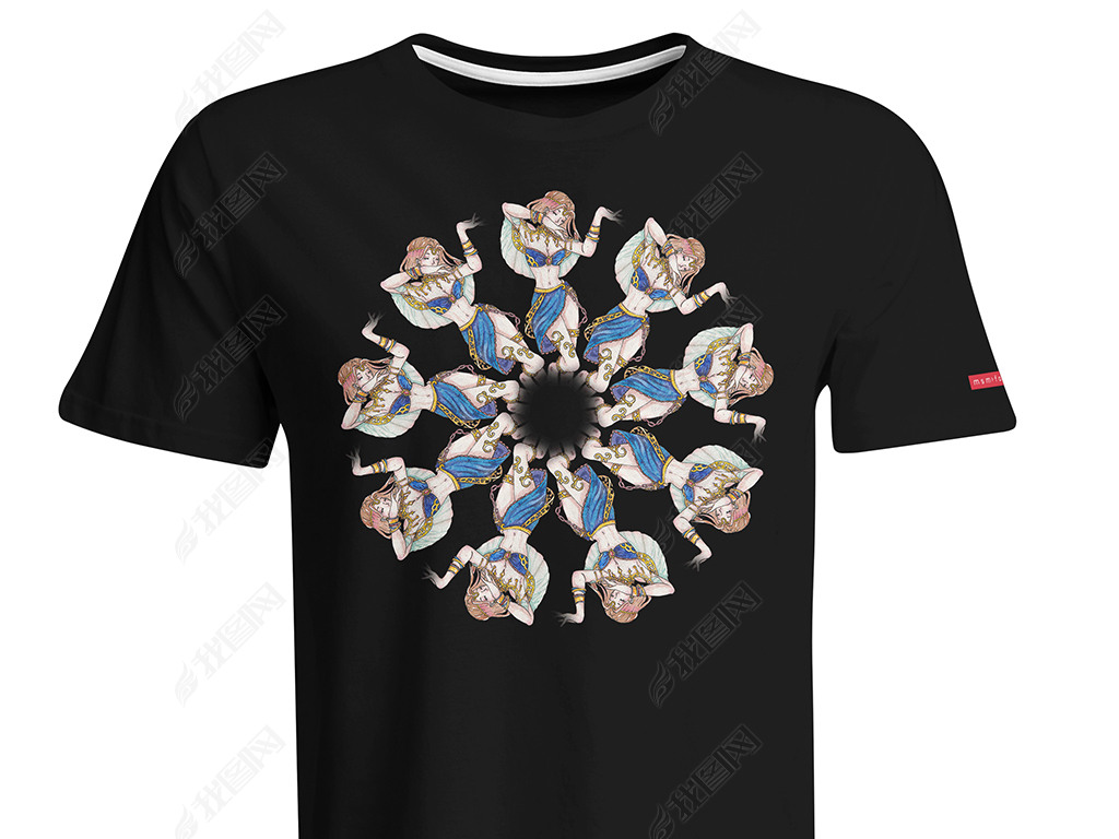 衣服手绘图案 简单漂亮（衣服手绘图案）-第2张图片-潮百科