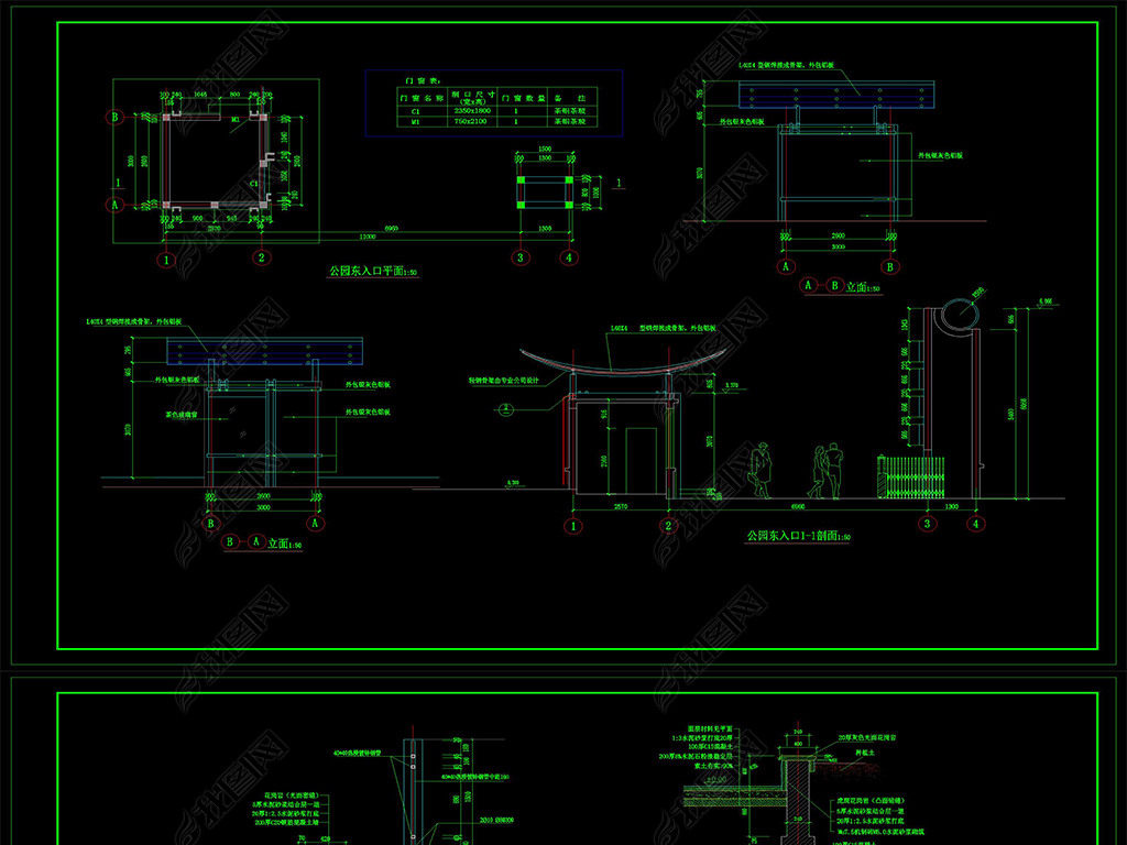 CAD԰ʩͼȫ