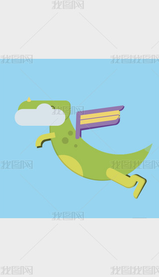 Ŀ--Dragon soaring through the sky