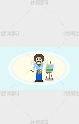 --Bob Ross Doing the Floss, Like a Boss