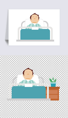 设计免抠元素2020卡通医院吊针素材盐水吊瓶简笔画png透明免抠设计元