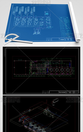 CAD⽨Ŀʩͼ