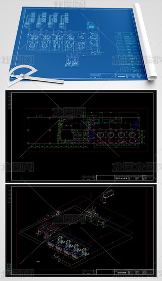 CAD⽨Ŀʩͼ