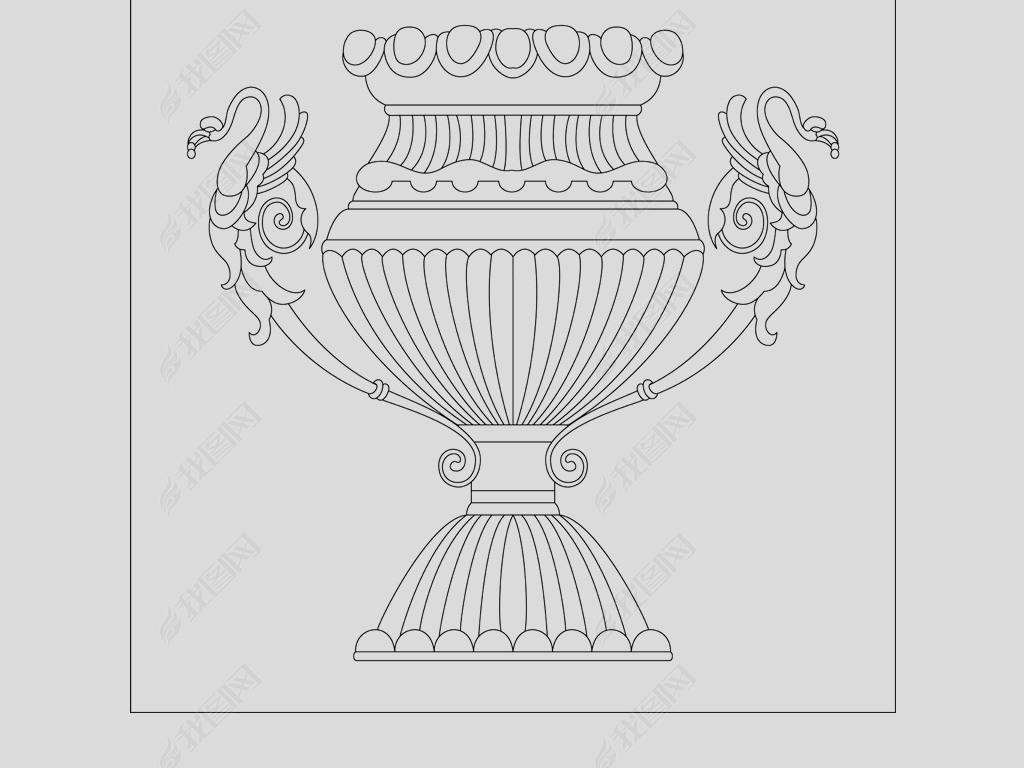 珐琅彩宫廷花瓶爱马仕橙色抽象景泰蓝玄关装饰画